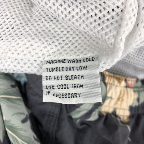 Tommy Bahama Mens Swim Shorts XL Tropical Hawaiian Floral Print Nylon Trunks - Picture 7 of 13